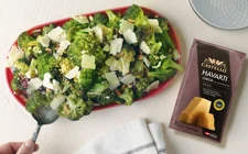 Roasted Broccoli Salad with Aged Havarti