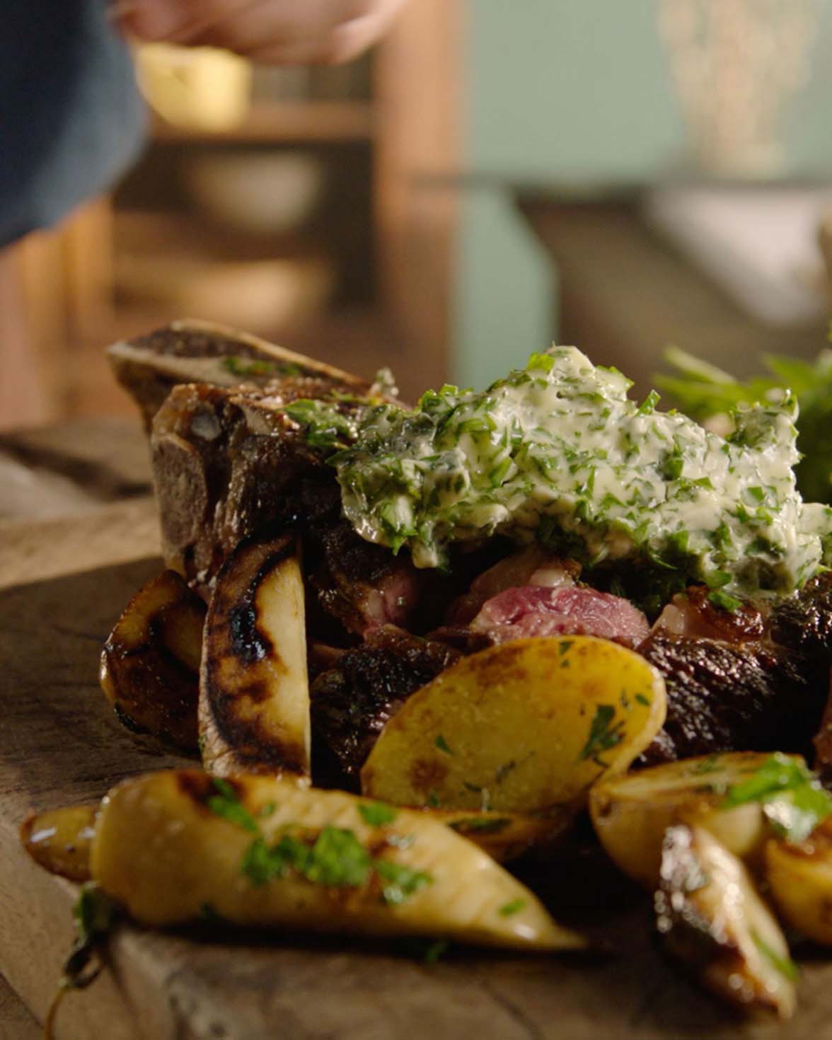 Chuletón de ternera