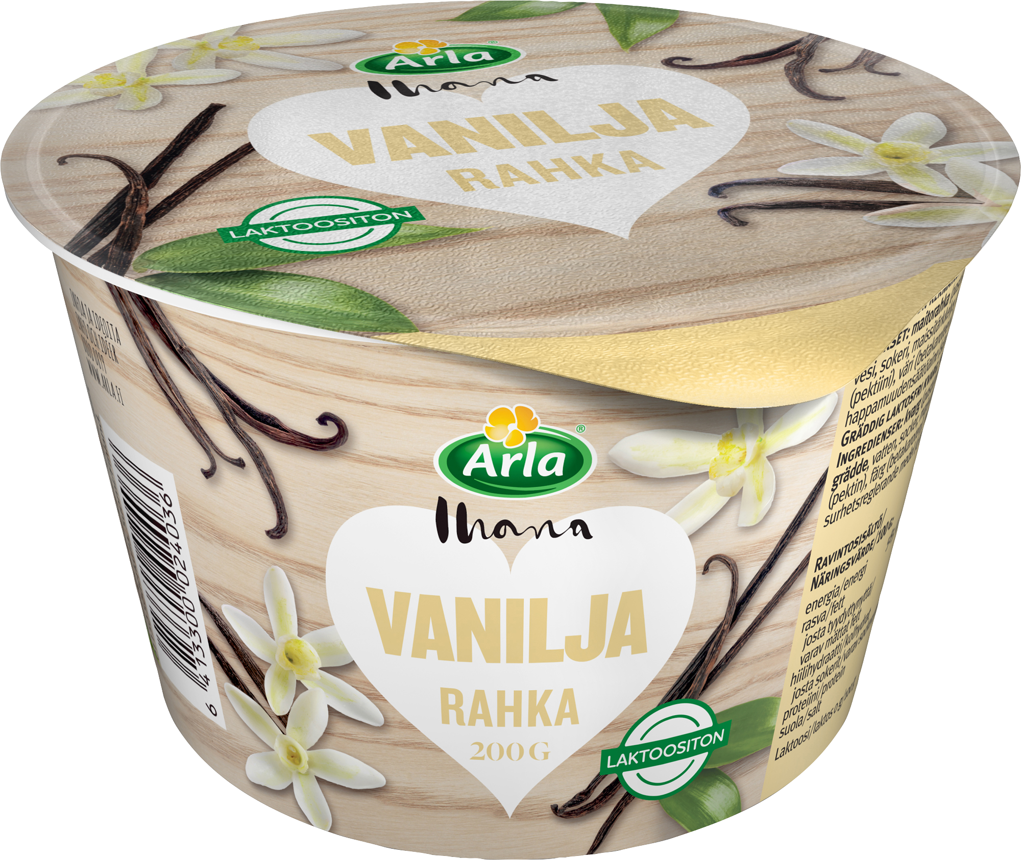 Arla Ihana rahka vanilja 200g, laktoositon