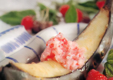 Grillade bananer med hallonsmör