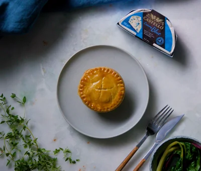 BLUE CHEESE & POTATO PIE