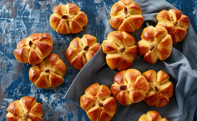 Kürbis-Brötchen