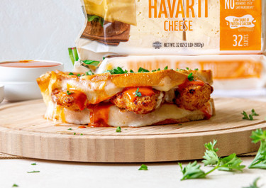 Buffalo Chicken Grilled Cheese Sandwich