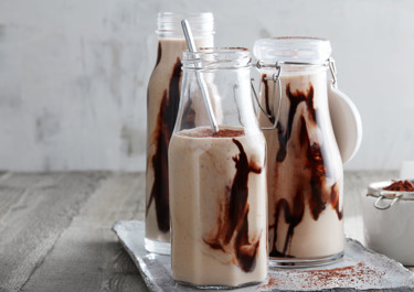 Suklaa-banaanismoothie