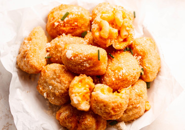 Havarti Mac and Cheese Bites