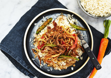 Fläskkarré med ingefära