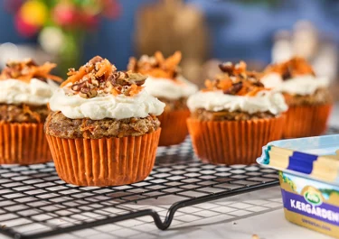 Worteltaart cupcakes