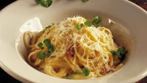Pasta med bacon