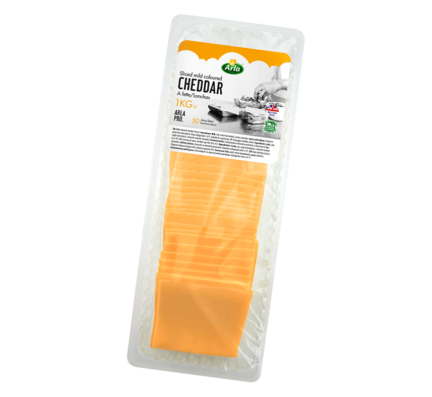Cheddar Naranja Lonchas