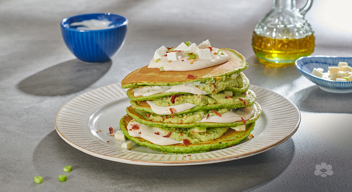 بان كيك جبنة فيتا والغواكامولي