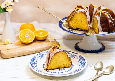 Κέικ bundt πορτοκάλι