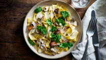 Pasta med ädelost