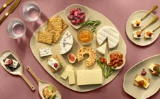 Christmas cheese board