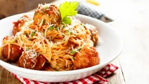 Spaghetti Meatballs in Tomato Sauce