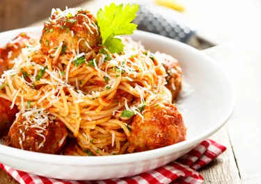 Spaghetti Meatballs in Tomato Sauce