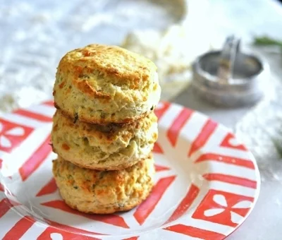 Blue Cheese and rosemary biscuits