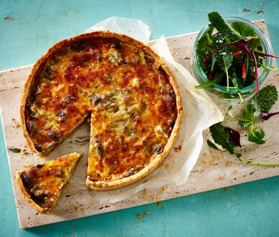 Mushroom tart