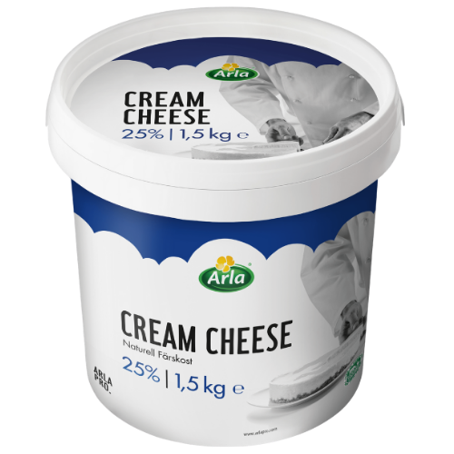 Cream cheese nature 25% 1.5kg