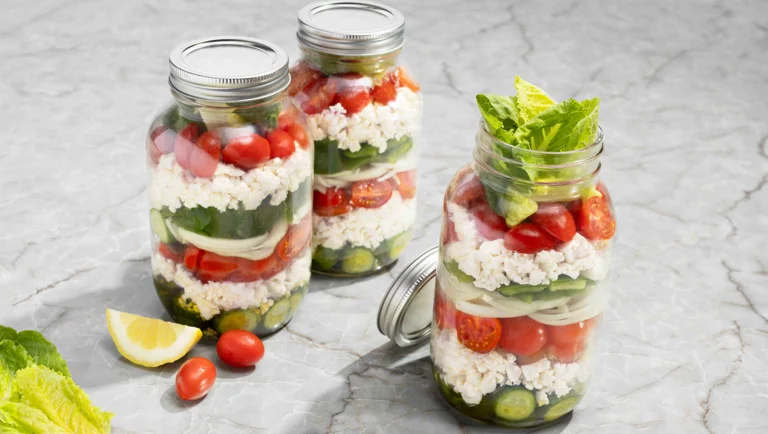 Greek Salad Jar