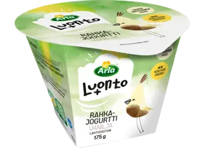 Arla Luonto+ vaniljarahkajogurtti 175g laktoositon