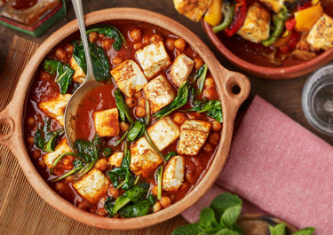 Vegetarisk curry med paneer