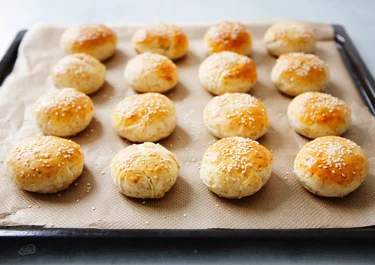 Minihamburgerbröd