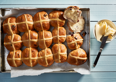 Hot cross buns