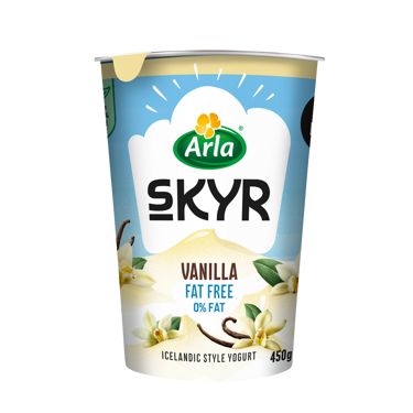 Arla Skyr 0% Fat Vanilla Yogurt 450g