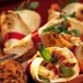 Wraps med kyckling, bacon och äpple