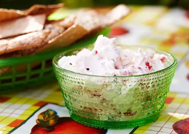 Chilidipp med jordgubbar