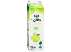 Arla Luonto+ AB päärynäjogurtti 1kg laktoositon