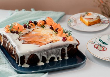 Carrot cake cheesecake