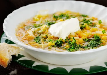 Lentil and vegetable soup