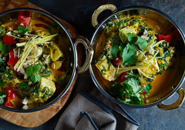 Palak paneer