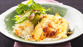 Kycklinggratäng med cashewnötter
