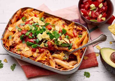 Meksikolainen uunipasta