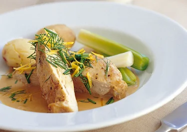 Kyckling med dill och gräslök