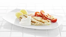 Grillad fisk med ingefärssås
