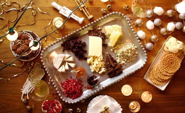 Sweet cheese board