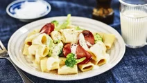 Pasta med korv