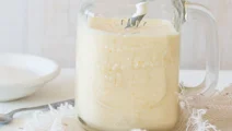 Mango-banaan-muntsmoothie