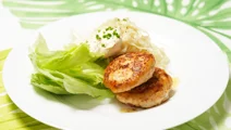 Fiskbiffar med räkor
