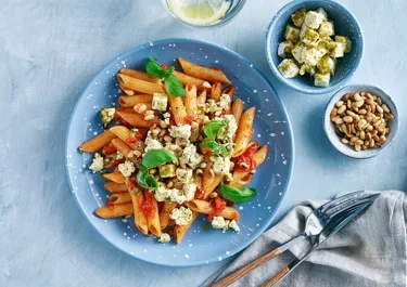 Tomaat penne pasta