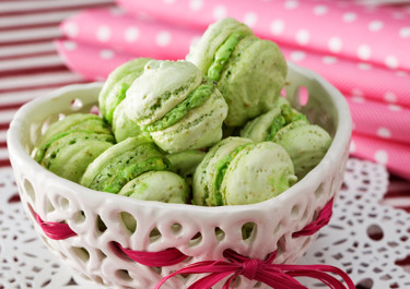 Pistaasimacarons