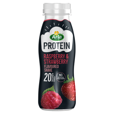Arla Protein Strawberry and Raspberry Shake 482ml
