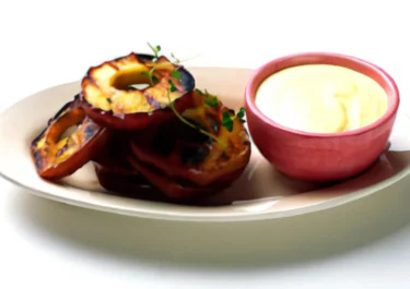 Grillade curryäpplen