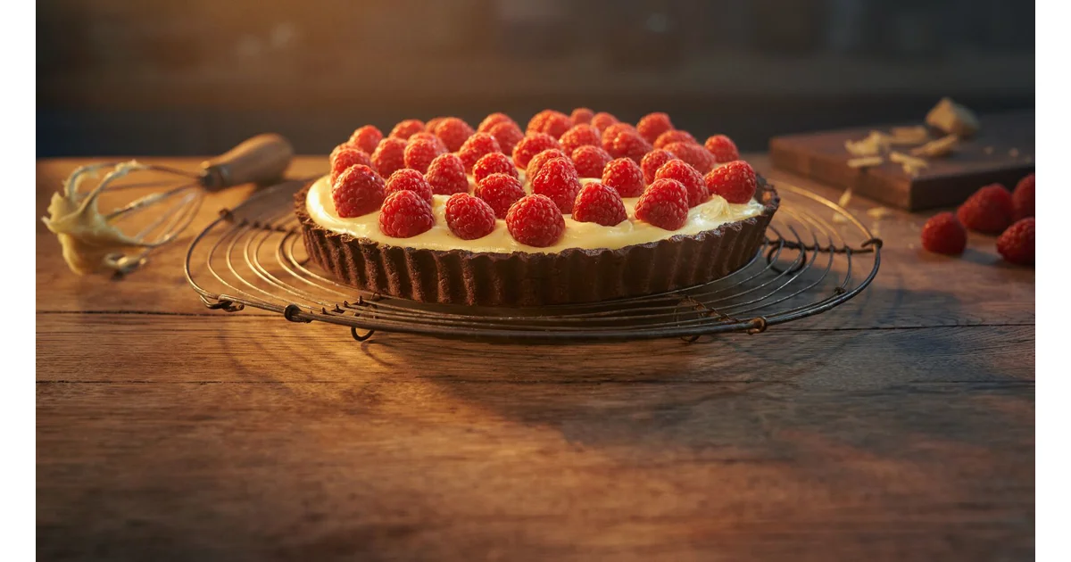CHOCOLATE RASPBERRY MASCARPONE TART | Lurpak®
