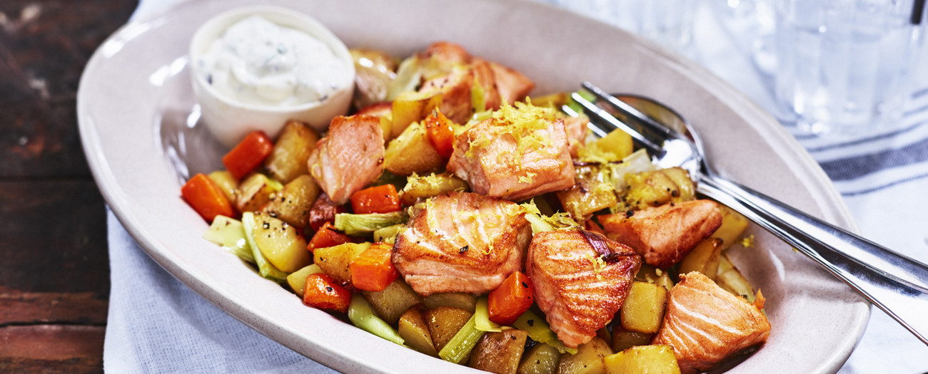 Laxpytt med örter-image