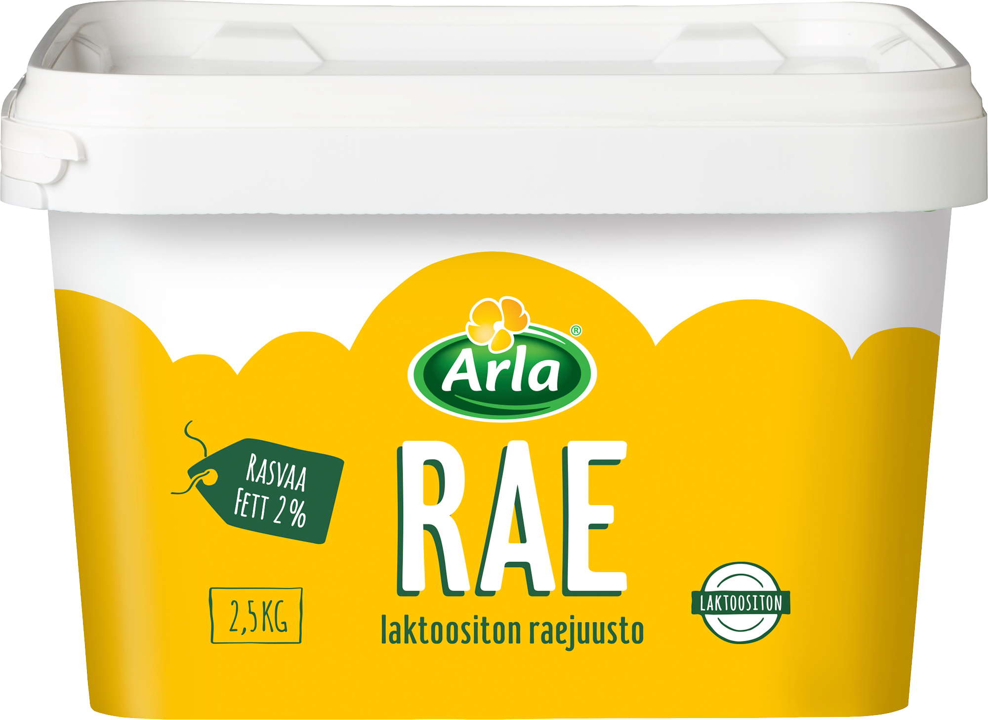 Arla laktoositon raejuusto 2,5kg