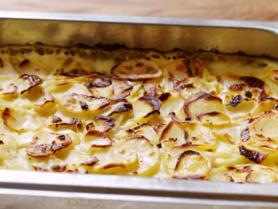 Potatisgratäng med ostcrème